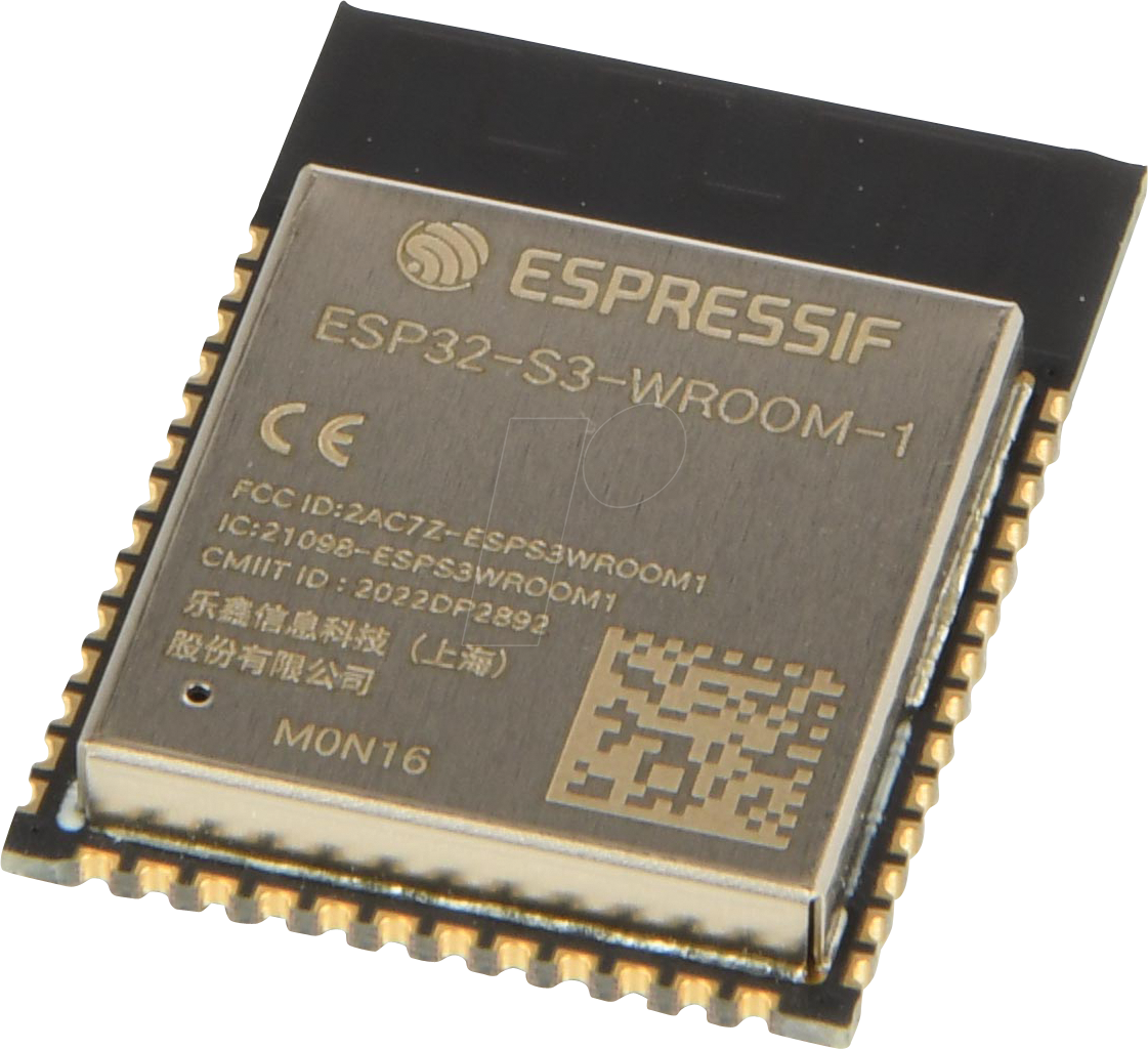 ESP32S3WROOM1N16 - WiFi-Modul 802.11/BT 2,4-2,5GHz, 150Mb/s von ESPRESSIF SYSTEMS