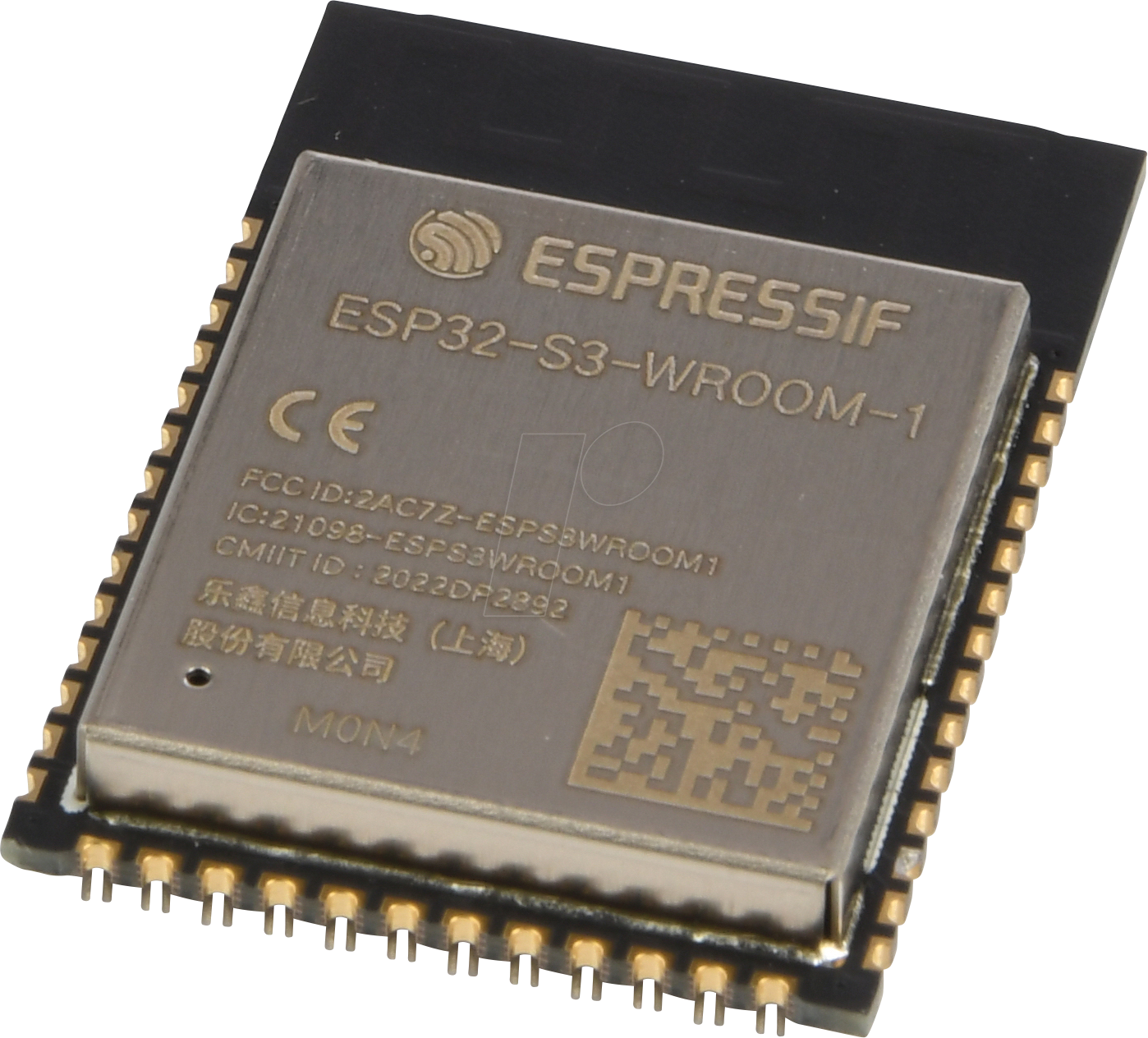 ESP32S3WROOM1N4 - WiFi-Modul 802.11/BT 2,4-2,5GHz, 150Mb/s von ESPRESSIF SYSTEMS