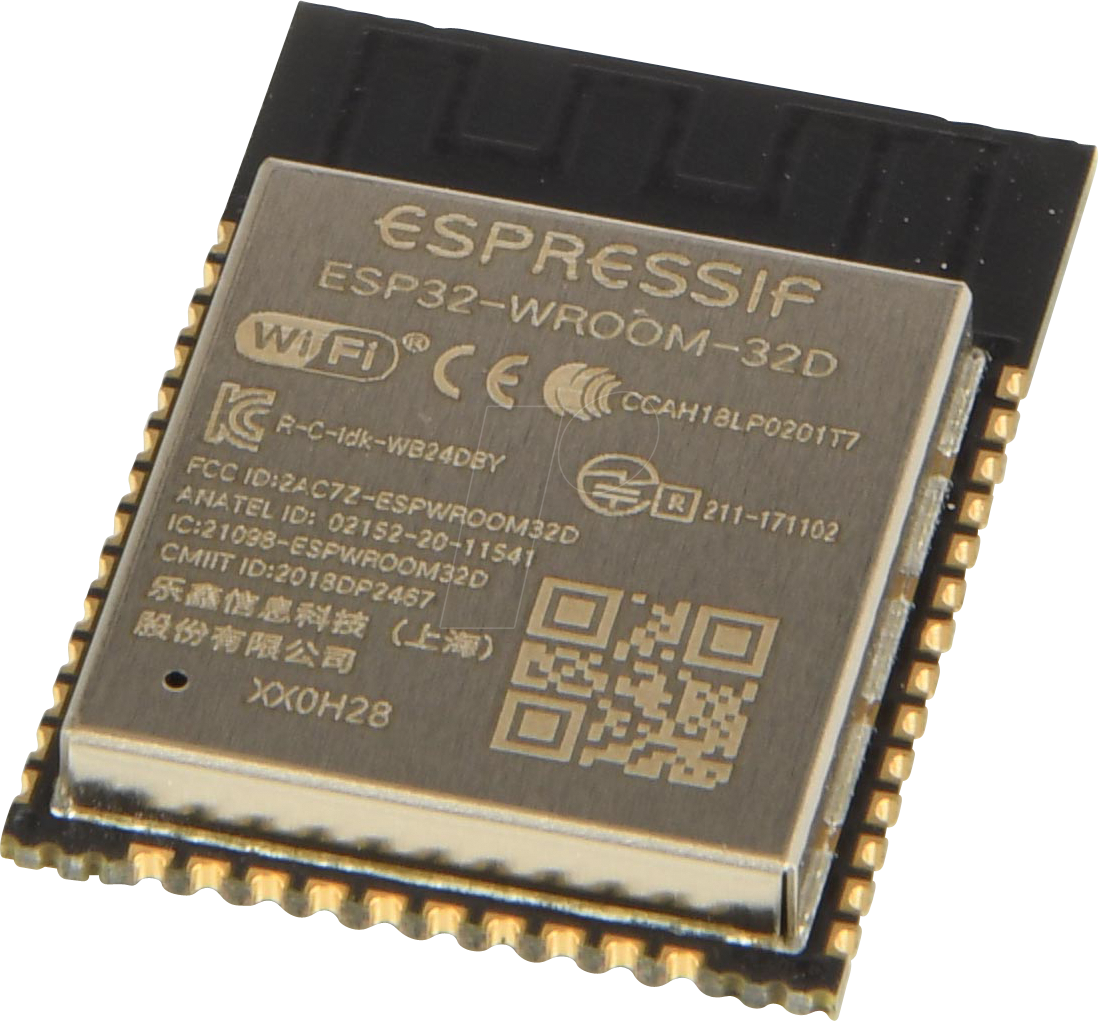 ESP32WROOM32DN16 - WiFi-Modul 802.11/BT 2,4-2,5GHz, 150Mb/s von ESPRESSIF SYSTEMS