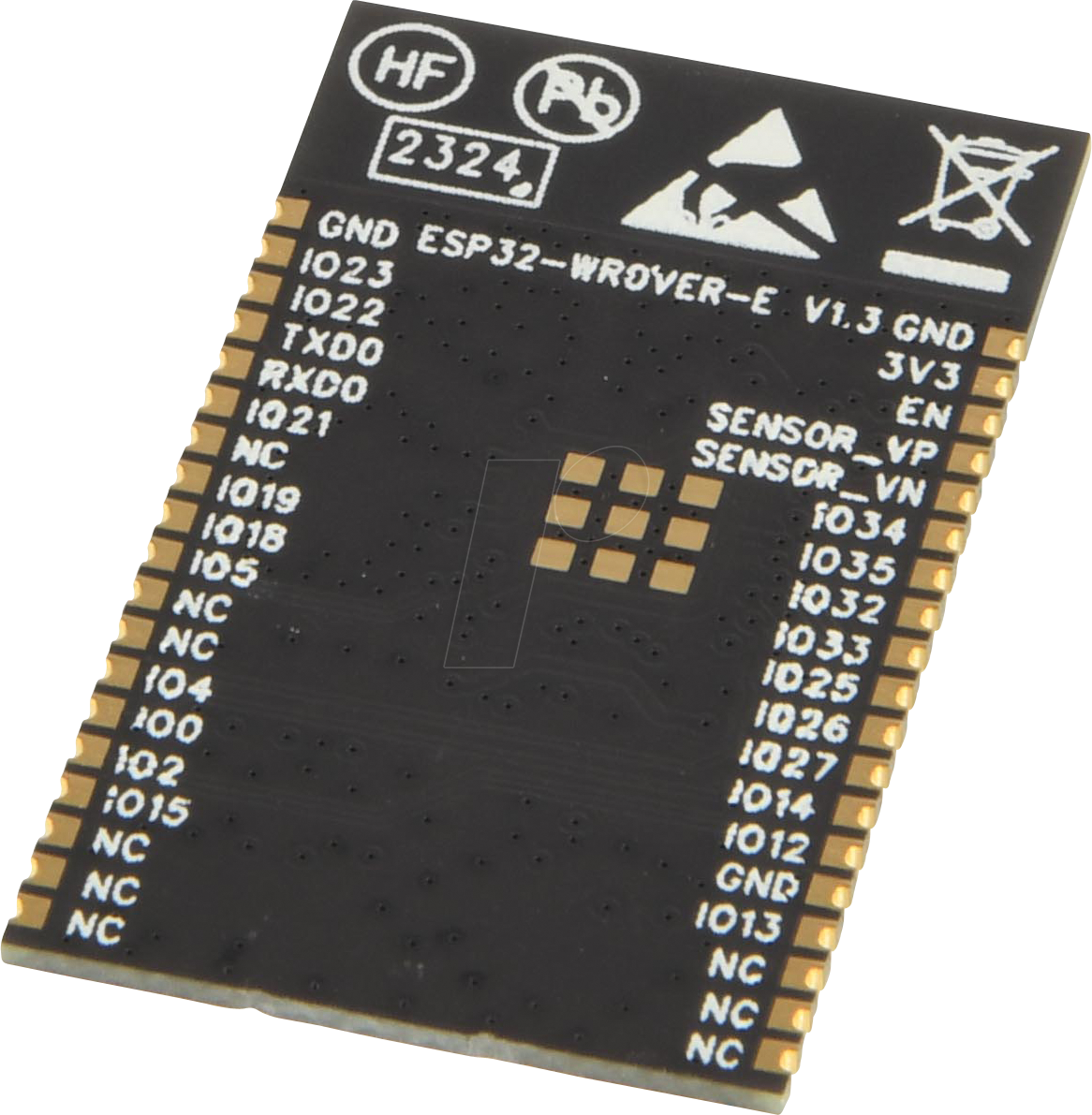 ESP32WRVREN16R8 - WiFi-Modul 802.11/BT 2,4-2,5GHz, 150Mb/s von ESPRESSIF SYSTEMS