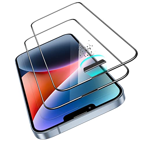 ESR Armorite Schutzfolie für iPhone 16e/iPhone 14/13/13 Pro für Panzerglas, Extrem Robustes gehärtetes Glas, Rahmen für einfache Anbringung, 2 Stück ESR Armorite Schutzfolie für iPhone 16e/iPhone 14/13/13 Pro für Panzerglas, Extrem Robustes gehärtetes Glas, Rahmen für einfache Anbringung, 2 Stück von ESR