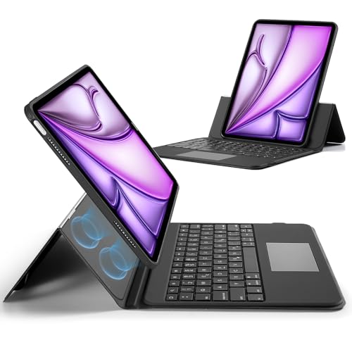 ESR für iPad Air 13 Zoll (M3/M2, 2025/2024) Tastatur Hülle mit Trackpad, Magnetisch Abnehmbare Tastatur mit Hintergrundbeleuchteten Tasten, Hoch-/Querformat, Schwarz ESR für iPad Air 13 Zoll (M3/M2, 2025/2024) Tastatur Hülle mit Trackpad, Magnetisch Abnehmbare Tastatur mit Hintergrundbeleuchteten Tasten, Hoch-/Querformat, Schwarz von ESR