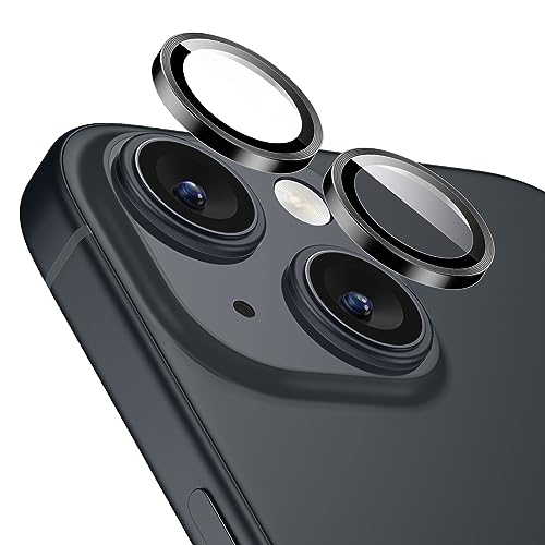 ESR Kamera Schutz für iPhone 15/15 Plus und iPhone 14/14 Plus, Armorite Einzel Linsen Schutzfolien, kratzfestes, ultradünnes gehärtetes Glas mit Aluminiumkante, Armorite-Serie, 1 Stück, Schwarz ESR Kamera Schutz für iPhone 15/15 Plus und iPhone 14/14 Plus, Armorite Einzel Linsen Schutzfolien, kratzfestes, ultradünnes gehärtetes Glas mit Aluminiumkante, Armorite-Serie, 1 Stück, Schwarz von ESR