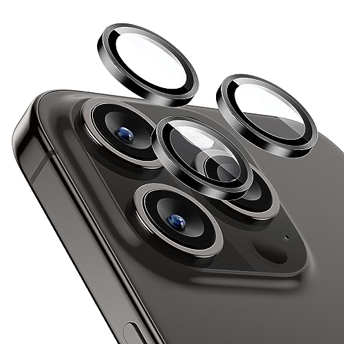 ESR Kamera Schutz für iPhone 15 Pro Max/15 Pro/14 Pro Max/14 Pro,Armorite Einzel Linsen Schutzfolien, kratzfestes, ultradünnes gehärtetes Glas mit Aluminiumkante, Armorite-Serie, 1 Stück, Schwarz ESR Kamera Schutz für iPhone 15 Pro Max/15 Pro/14 Pro Max/14 Pro,Armorite Einzel Linsen Schutzfolien, kratzfestes, ultradünnes gehärtetes Glas mit Aluminiumkante, Armorite-Serie, 1 Stück, Schwarz von ESR