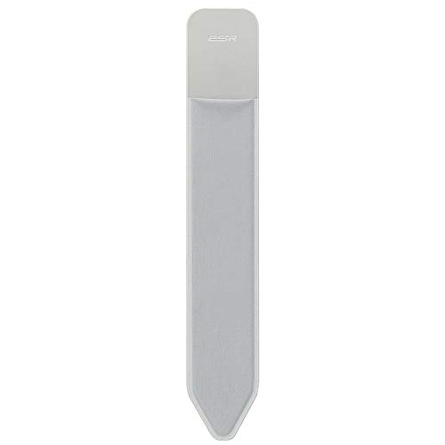 ESR Pencil Case kompatibel mit dem Apple Pencil (1. und 2. Generation) - Elastische Pencil Halter für Stylus Pen [sicherer Pencil Schutz] - Pencil Hülle mit Selbstklebender Rückseite - Grau von ESR