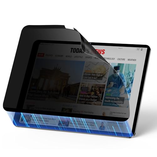 ESR Schutzfolie für iPad Pro 13 (2024), abnehmbare magnetische Sichtschutzfolie mit 30 Grad Anti Spionage Sichtschutzfilter, abnehmbar und wiederverwendbar, Matte Oberfläche von ESR