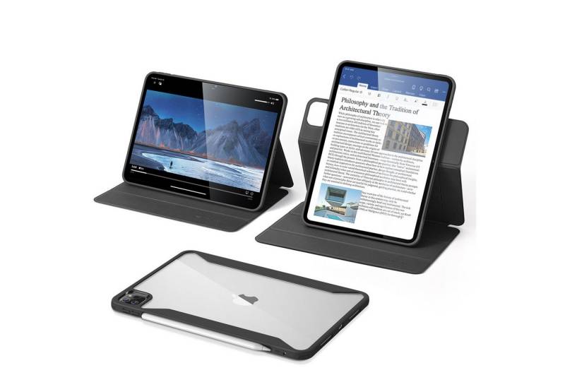 ESR Tablet-Hülle Rebound Hybrid Case 360 für iPad Pro 13" (2024) 33 cm (13 Zoll), mehrere Nutzungsmodi, doppelter Schutz von ESR