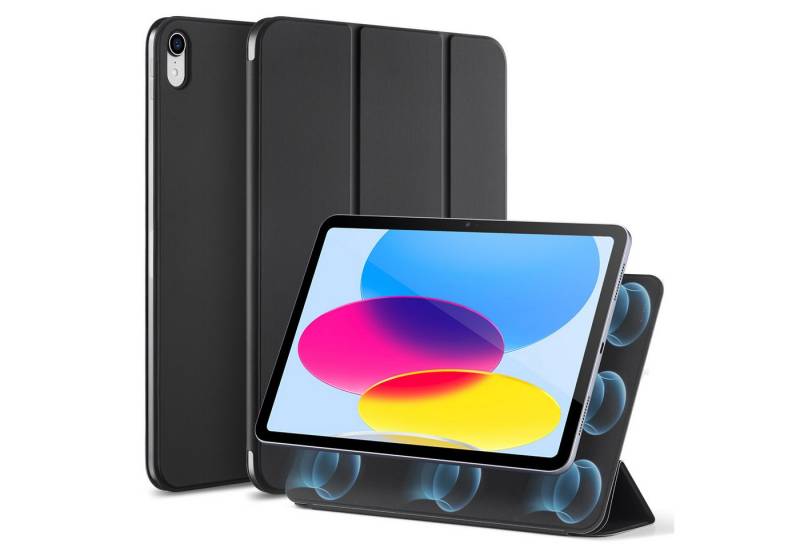 ESR Tablet-Hülle Rebound Magnetic Case für das iPad (10.Gen) 10,9", Starker Magnetveschluss, zwei Standmöglichkeiten von ESR
