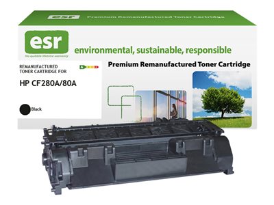 ESR cartr HP CF280A blk reman 2.7k von ESR