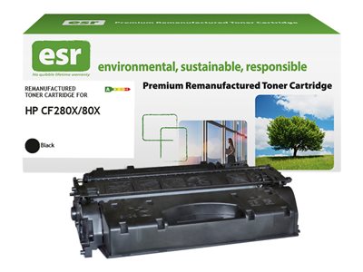 ESR cartr HP CF280X blk reman 6.9k von ESR