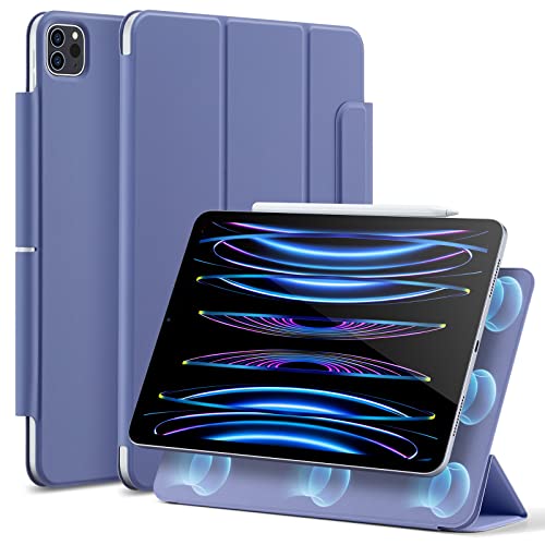 ESR für iPad Pro 11 Zoll Hülle 2022/2021/2020 (4./3./2. Generation), Starke Magnetbefestigung, Trifold Ständerhülle, Volle Pencil 2 Unterstützung, Automatisches Ruhen/Wecken, Lila von ESR