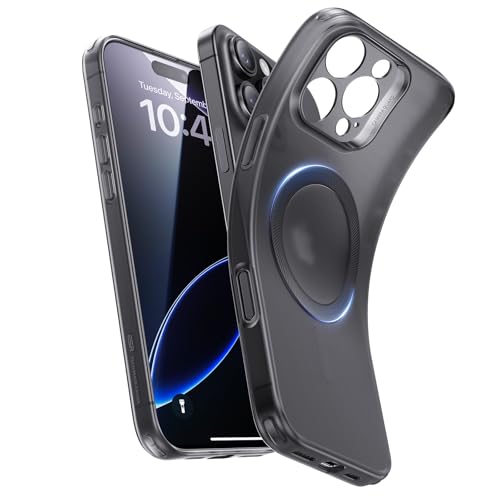 ESR für iPhone 16 Pro Hülle, kompatibel mit MagSafe, Kameraschutz, stoßfeste dünne Hülle, widersteht Vergilbung und Kratzern, magnetische Handyhülle für iPhone 16 Pro, Schwarz ESR für iPhone 16 Pro Hülle, kompatibel mit MagSafe, Kameraschutz, stoßfeste dünne Hülle, widersteht Vergilbung und Kratzern, magnetische Handyhülle für iPhone 16 Pro, Schwarz von ESR
