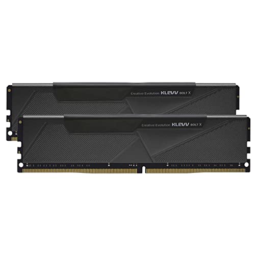 KLEVV Bolt X 16GB Kit (8GB x2) 3200 MHz Gaming-Speicher DDR4-RAM XMP 2.0 Non-RGB High-Performance von ESSENCORE　KLEVV