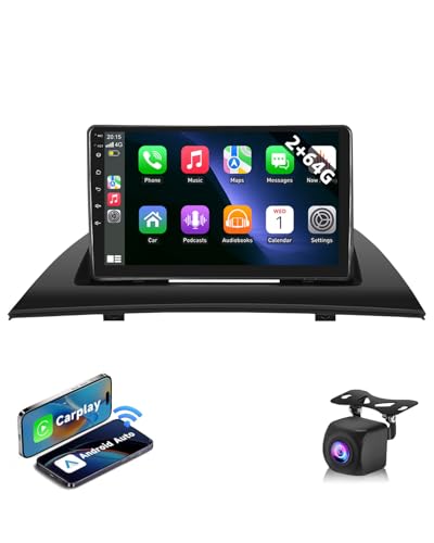 ESSGOO 2+64G Android14 kabellosem Carplay und Android Auto Autoradio Für BMW X3 E83 2004-2012 Sprinter mit 9 Zoll HD Touchscreen Bluetooth FM RDS GPS Navi WiFi ESSGOO 2+64G Android14 kabellosem Carplay und Android Auto Autoradio Für BMW X3 E83 2004-2012 Sprinter mit 9 Zoll HD Touchscreen Bluetooth FM RDS GPS Navi WiFi von ESSGOO