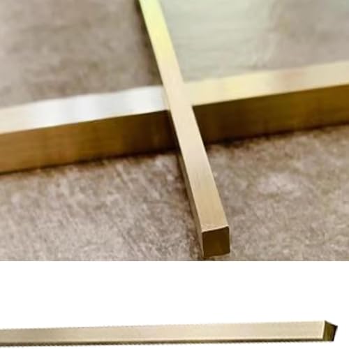 Übergangsstreifen Gebürstetes Messing Boden Übergang Streifen für Vinyl-Bodenbelag, Massive Metall Bodenübergänge Gap Bar für Türöffnung, Hartholz & Türschwelle Rechteckiger Schwellenrandstreifen(1/4" Übergangsstreifen Gebürstetes Messing Boden Übergang Streifen für Vinyl-Bodenbelag, Massive Metall Bodenübergänge Gap Bar für Türöffnung, Hartholz & Türschwelle Rechteckiger Schwellenrandstreifen(1/4" von ESSLIVE