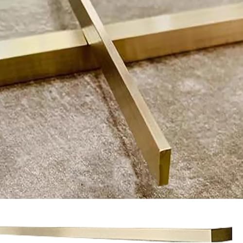 Übergangsstreifen Gebürstetes Messing Boden Übergang Streifen für Vinyl-Bodenbelag, Massive Metall Bodenübergänge Gap Bar für Türöffnung, Hartholz & Türschwelle Rechteckiger Schwellenrandstreifen(1/8" Übergangsstreifen Gebürstetes Messing Boden Übergang Streifen für Vinyl-Bodenbelag, Massive Metall Bodenübergänge Gap Bar für Türöffnung, Hartholz & Türschwelle Rechteckiger Schwellenrandstreifen(1/8" von ESSLIVE