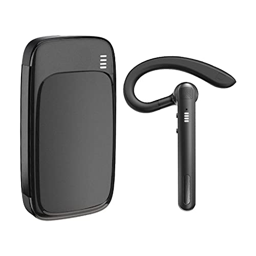 ESSONIO Earbuds Bluetooth Bluetooth Headset mit Mikrofon Ergonomisches Design Geeignet für Autofahren, Büro und Geschäft, kompatibel mit Mobiltelefonen und Computern von ESSONIO