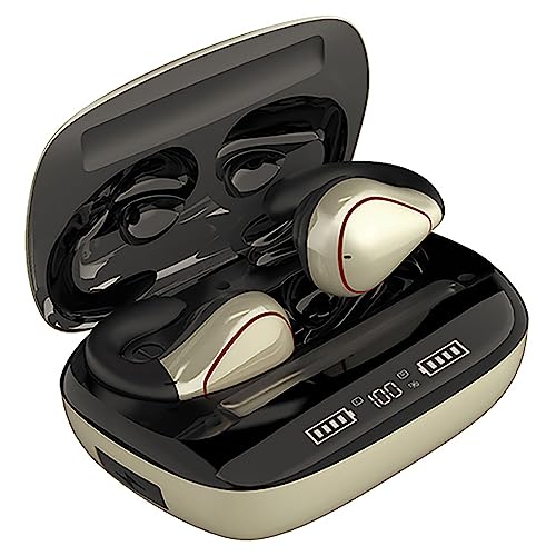 ESSONIO Open Ear Headphones air Conduction kopfhörer Bluetooth Workout Kopfhörer Fingerabdruck Berühren Open Ear Earbuds HiFi-Klangqualität Mit Ladefach für Sport Running Kopfhörer Übung um Ohr von ESSONIO