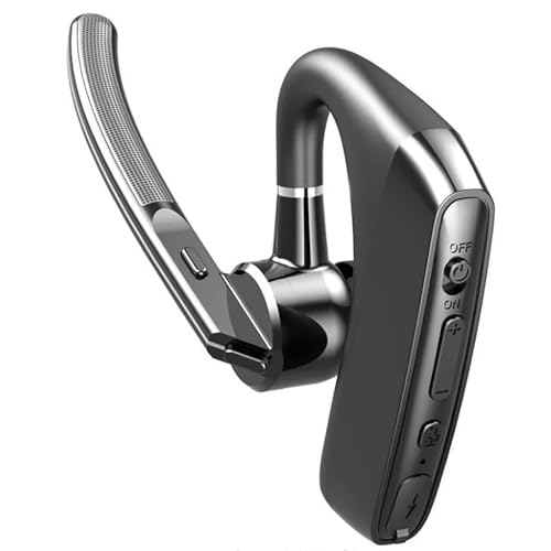 ESSONIO Open Ear Kopfhörer Noise Cancelling ENC mit Mikrofon 270°-Drehung HD-Klangqualität Bluetooth 5.1 Ohrhörer Headset Workout Kopfhörer Ohrhörer für Autofahren, Geschäftstreffen, Arbeit von ESSONIO