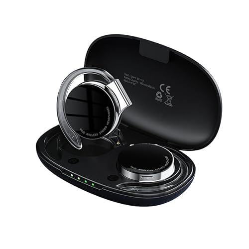 ESSONIO Open Ear Kopfhörer Noise Cancelling Kopfhörer Kabellos Bluetooth Ohrhörer Bluetooth Headset Runnning Kopfhörer Workout Kopfhörer Ohrhörer für Handy IPX5 wasserdicht mit Mikrofon für Sport von ESSONIO