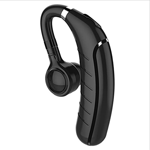 ESSONIO kopfhörer ohrbügel Bluetooth Wireless Wasserdicht Sweatproof Mit Mikrofon Geräuschreduzierung zum Auto Drahtloser Business Büro KFZ universal (Black) von ESSONIO