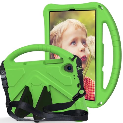 ESSTORE Kinder-Schutzhülle, kompatibel mit Samsung Galaxy Tab A 25,7 cm (10,1 Zoll) 2019 (SM-T510/T515/517), stoßfest, kinderfreundlich, EVA-Schaum, Schutzhülle mit Standfunktion von ESSTORE