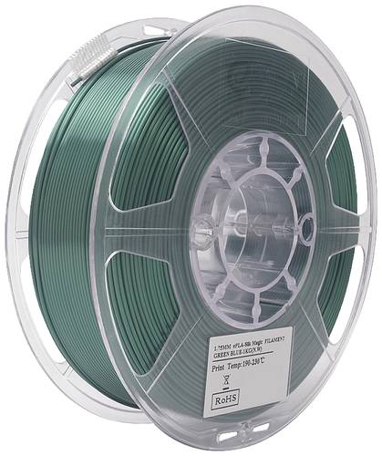 ESUN RF-5271438 Filament PLA flexibel 1.75mm 1kg Blau-Grün, Seidenblau von ESUN