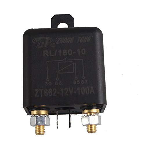 E Support™ 12V 100A 4-Polig SPST KFZ Relais Schließer Auto Motorrad Wechselrelais Leistungsrelais Split-kostenlos an/aus von ESUPPORT