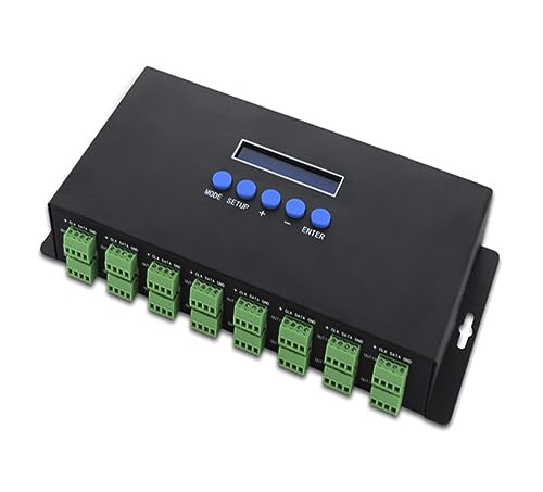 ESUVKENJK BC-216 ARTNET-SPI-Controller Ethernet zu SPI/DMX Pixel Light Controller von ESUVKENJK