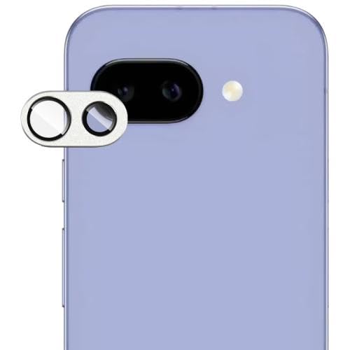 ESVDBPUV AYHCJB RTTYC Kameraschutzfolie für Pixel 9a, Metallpanzer, silberfarben von ESVDBPUV