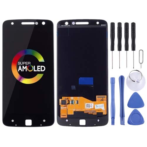 ESVDBPUV GJMJT TFT-LCD-Bildschirm für Moto Z Droid/Moto Z XT1650-01 XT1650-03 mit Digitizer Vollmontage SMBJP von ESVDBPUV