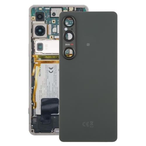ESVDBPUV GKOZTXJ DSZQKS for Xperia1VI Akku-Rückabdeckung mit Kameraobjektivabdeckung(Green) von ESVDBPUV