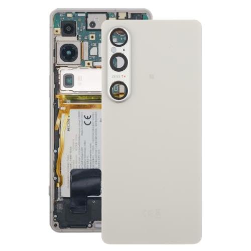 ESVDBPUV GKOZTXJ DSZQKS for Xperia1VI Akku-Rückabdeckung mit Kameraobjektivabdeckung(Silver) von ESVDBPUV