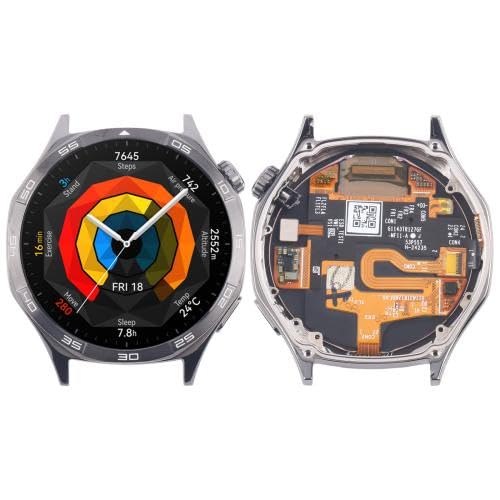 ESVDBPUV HWEDZ SJZTMSS LCD-Bildschirm mit Rahmen für Hua wei Watch GT5, 46 mm ESVDBPUV HWEDZ SJZTMSS LCD-Bildschirm mit Rahmen für Hua wei Watch GT5, 46 mm von ESVDBPUV