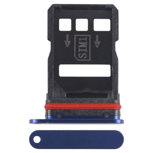ESVDBPUV HWEDZ YXLGNDD SIM-Kartenfach + SIM-Kartenfach für Nubia RedMagic 7s Pro NX709S, Blau von ESVDBPUV