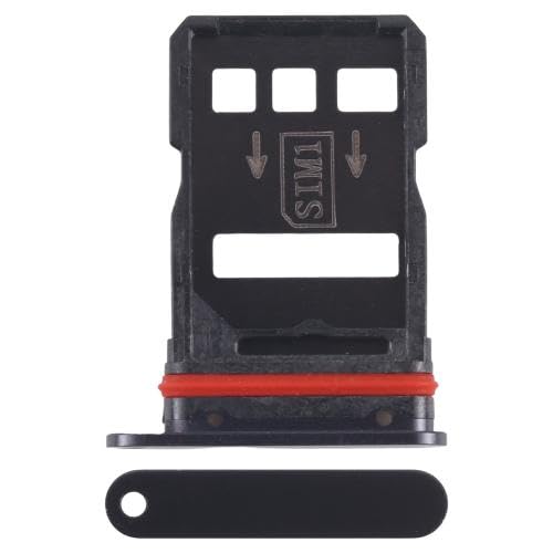 ESVDBPUV HWEDZ YXLGNDD SIM-Kartenfach + SIM-Kartenfach für Nubia RedMagic 7s Pro NX709S (Schwarz) von ESVDBPUV