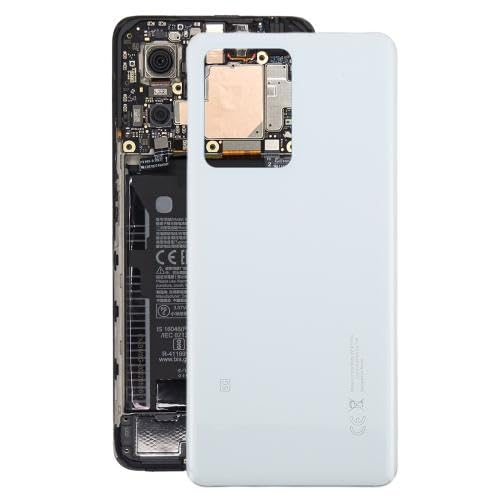 ESVDBPUV JBWBTCX GJMJT Rückabdeckung für Redmi Note12 Pro+ 5G, OEM-Akkuabdeckung, Weiß von ESVDBPUV