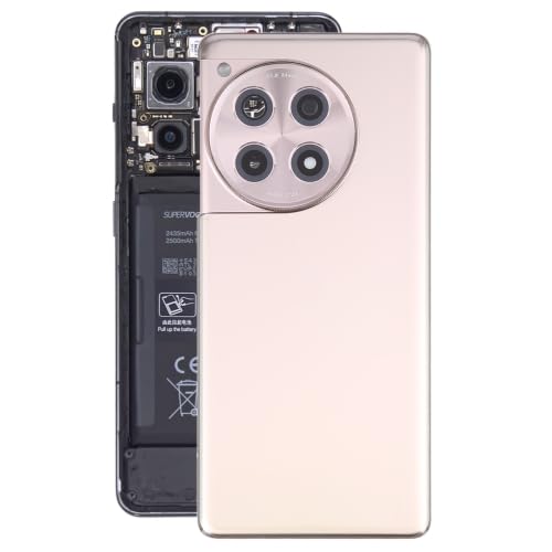 ESVDBPUV JBWBTCX LXKQFXMS für One-Plus Ace3 Akkudeckel Backcover mit Kameraobjektivdeckel gold von ESVDBPUV