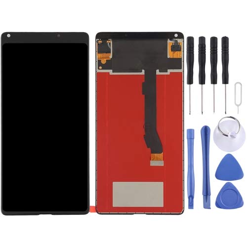 ESVDBPUV YXLGNDD TFT-LCD-Bildschirm für Mi Mix2 mit Digitizer, Vollmontage SMBJP (schwarz) von ESVDBPUV