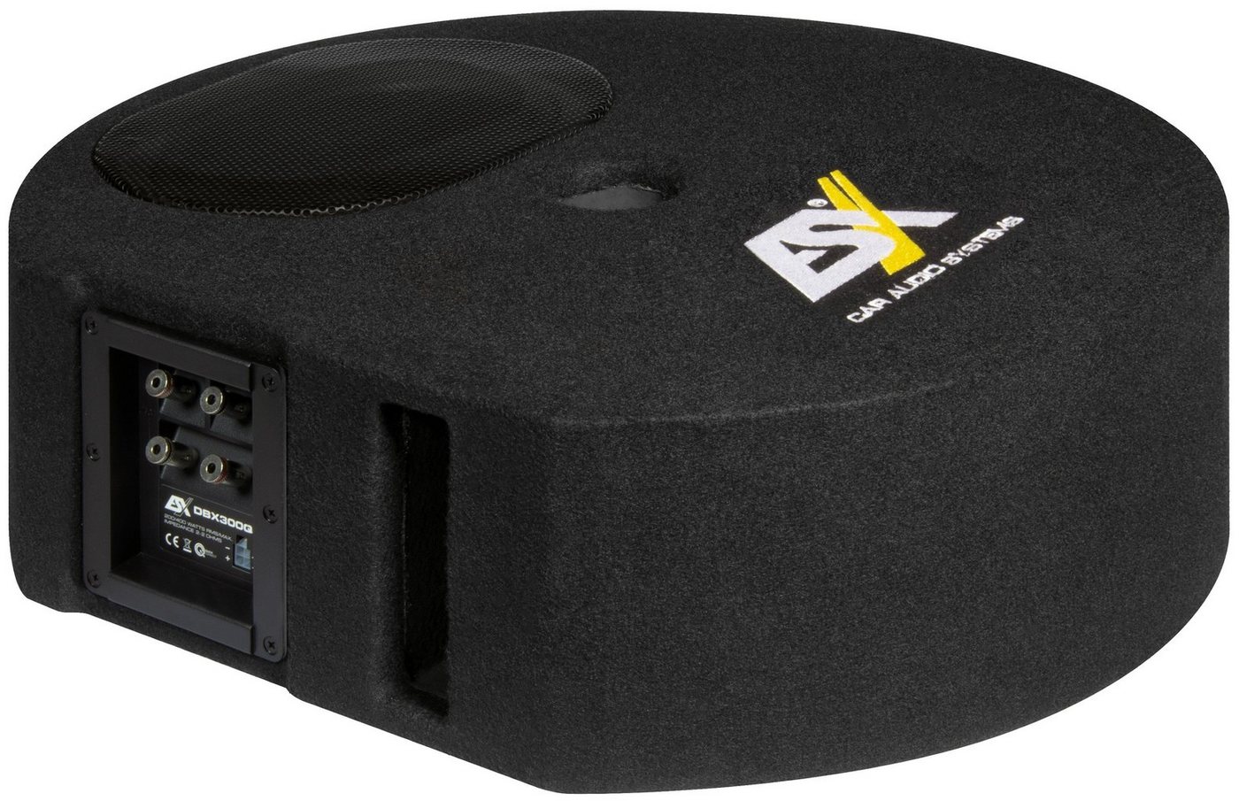 ESX DBX Reserverad Subwoofer DBX-300Q Auto-Subwoofer von ESX