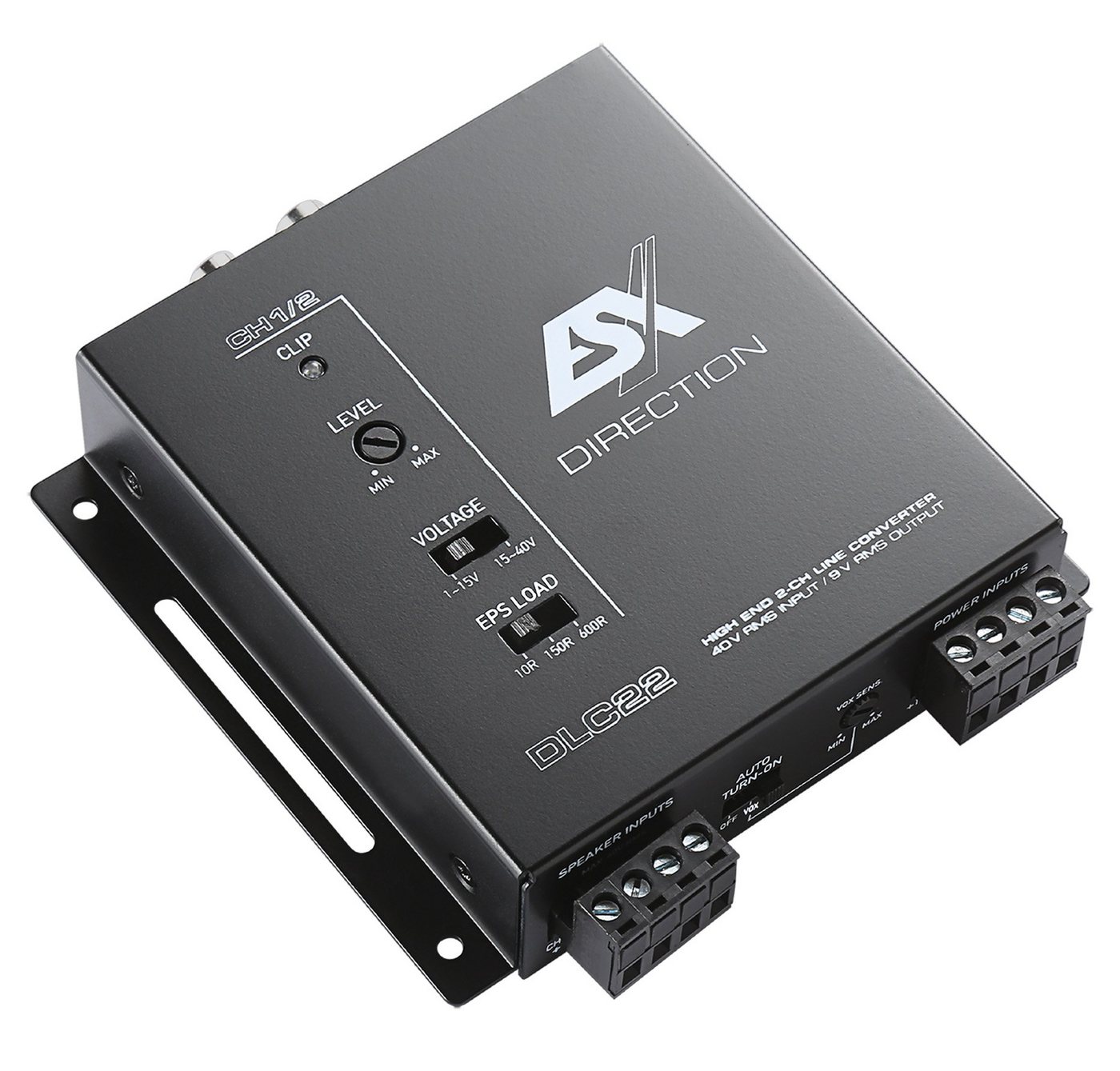 ESX DLC22 2-Kanal High-Low Adapter High-Input bis zu 400W pro Kanal Verstärker von ESX