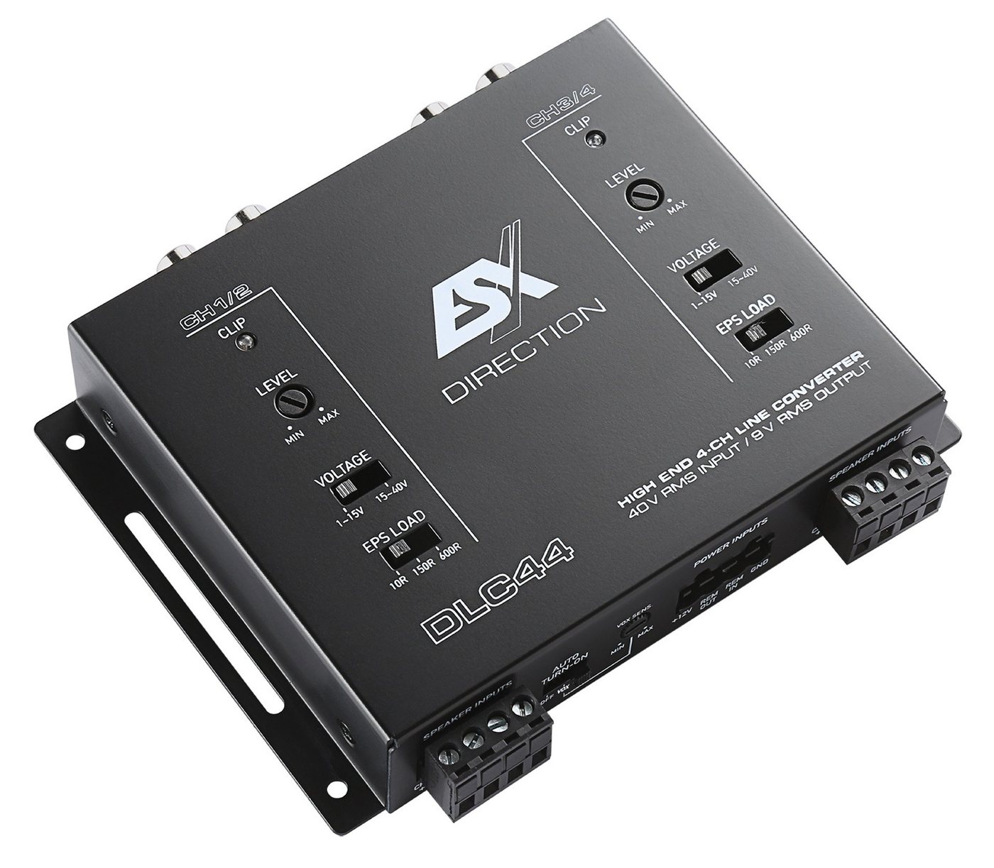 ESX DLC44 4-Kanal High-Low Adapter (bis 40V RMS) pro Kanal Verstärker von ESX