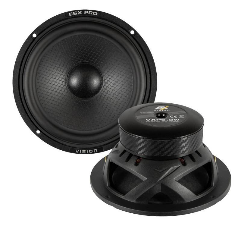 ESX ESX VISION Woofer 16,5 cm VXP-6.2W Auto-Lautsprecher (125 W) von ESX