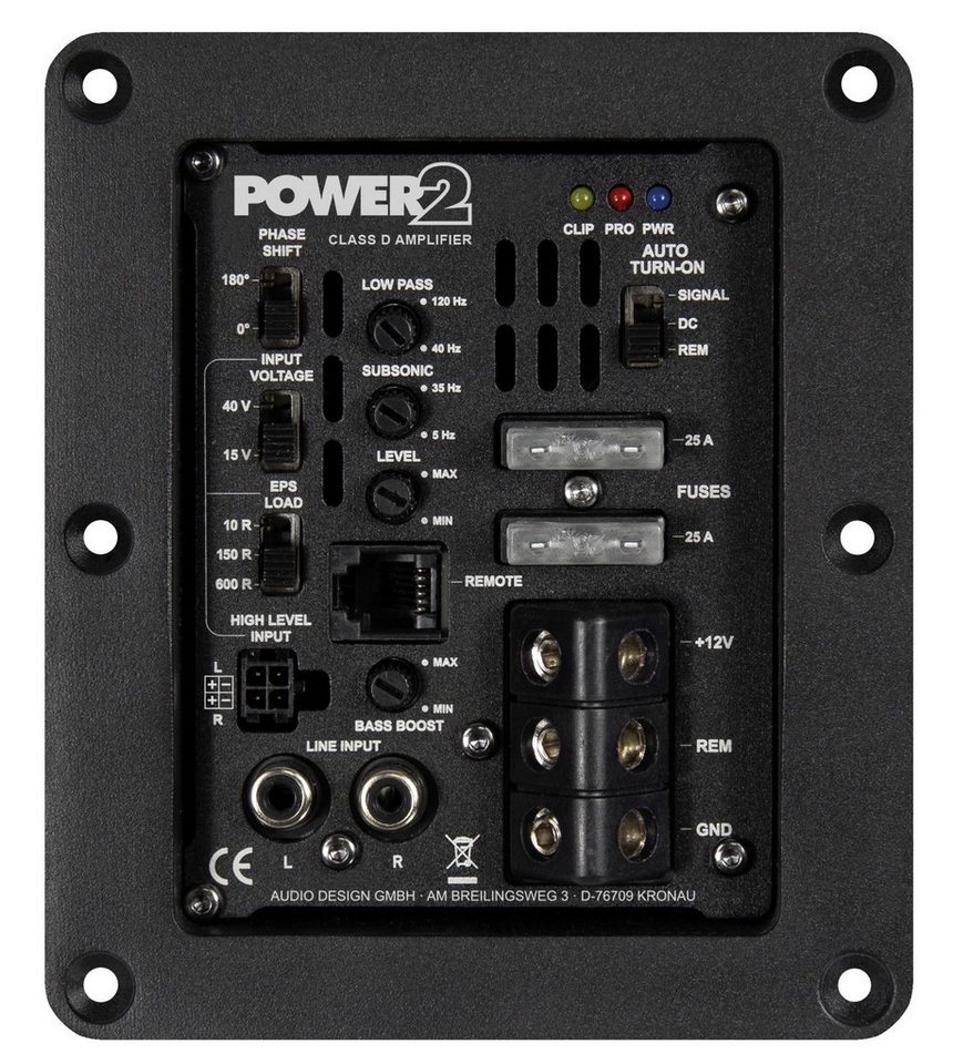 ESX POWER2 High End Aktiv-Modul ideal + + MUSWAY Verstärker (Anzahl Kanäle: 1) ESX POWER2 High End Aktiv-Modul ideal + + MUSWAY Verstärker (Anzahl Kanäle: 1) von ESX
