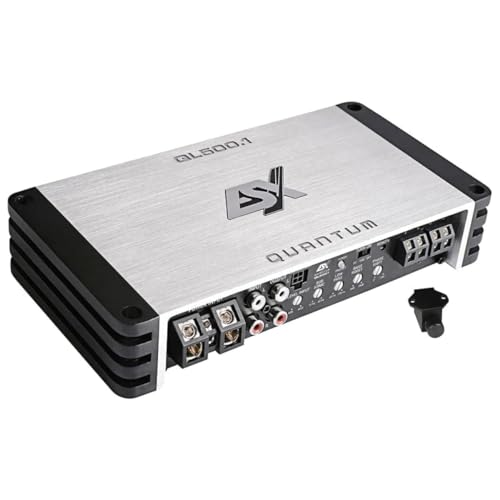 ESX QL500.1 - Mono Class D Digital Verstärker 500 Watt RMS Ausgangsleistung von ESX