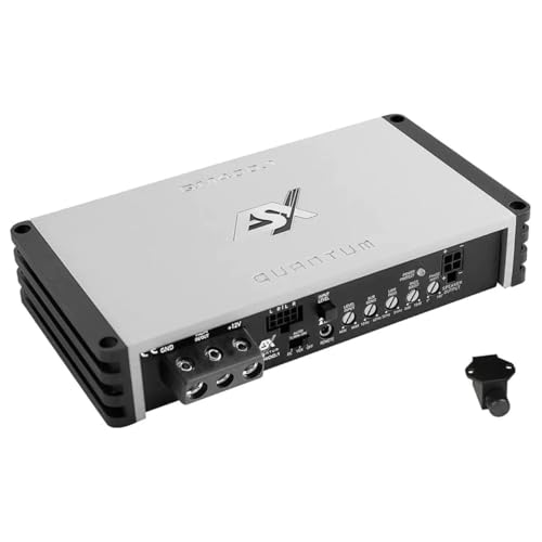 ESX QM400.1 | Mono Class D Mini Digital Verstärker Endstufe 450 Watt RMS Ausgangsleistung von ESX