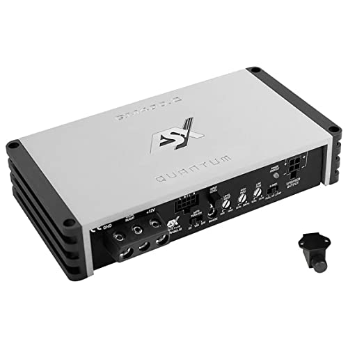 ESX QM400.2 | 2-Kanal Class D Mini Digital Verstärker Endstufe 450 Watt RMS Ausgangsleistung von ESX