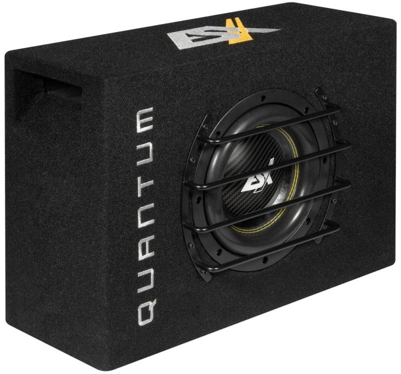 ESX QXB8 20 cm (8) Bassreflex-System Subwoofer-Gehäuse Auto-Subwoofer (400 W) von ESX