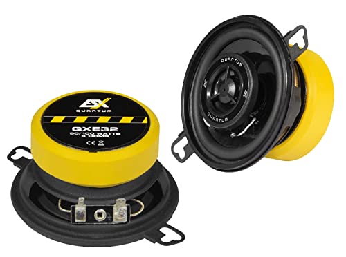 ESX QXE32 | 87 mm | 2-Wege Koax Lautsprecher Quantum Boxen von ESX