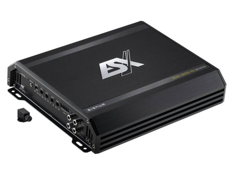 ESX SXE1200.1D Monoblock 1-Kanal Digital ClassD Verstärker (Anzahl Kanäle: 1) von ESX